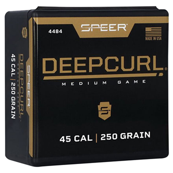 Cci/speer 35561 Speer 4484 DeepCurl  45 Cal .452 250 GR Hollow Point (HP) 50 Per Box