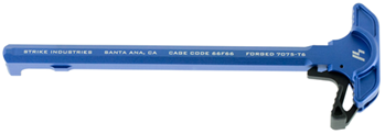 Strike Industri 35571 Strike ARCHELBLU Extended Latch Charging Handle AR-15 Blue Anodized Aluminum