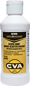 Cva/blackpowder 35719 CVA AC1660 Slick Barrel Blaster Against Black Powder Fouling 8 oz Squeeze Bottle