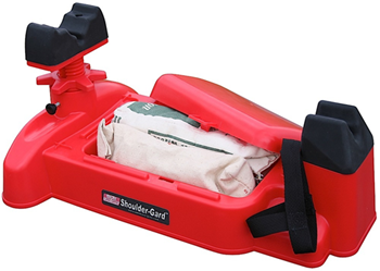 Mtm Molded Prod 36898 MTM Case-Gard SGR-30 Shooting Rest Shoulder Gard Rifle Red Polymer