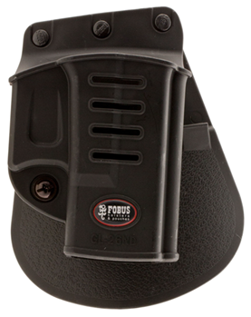 3690 Fobus GL26ND Evolution Belt Paddle Fits Glock 26/27/33 Plastic Black
