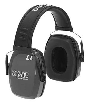 36903 Howard Leight R01524 Leightning Passive Earmuffs 25 dB Black/Gray