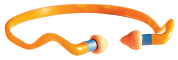 36911 Howard Leight R01538 Multiple Use Quiet Band Earplugs 25 dB Orange