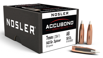 Nosler 36968 59992 NOSLER 7MM 140GR ACCUBOND 50CT
