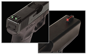 36985 Truglo TG131G1 Brite Site Fiber Optic For Glock 17,19,22,23,24,26,27,33,34,35,38