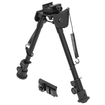 Lake City 37118 UTG TL-BP88 Tactical OP Bipod Black Aluminum 8.3-12.7"