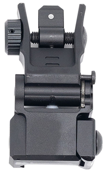 Lake City 37309 UTG MNT-955 Low Profile Flip-Up Rear Sight AR-15 Black