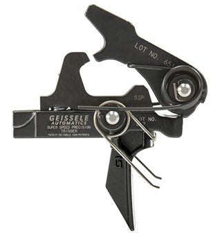 37396 Geissele Automatics 05-483 SSP Flat Bow AR Style Mil-Spec Steel Black Oxide 3.5-