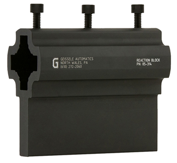 37439 Geissele Automatics 05314 Reaction Block  Black Steel AR15/M4/M16