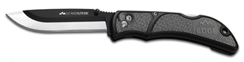 Outdoor Edge Cu 37654 Outdoor Edge RLY50C Razor-Lite EDC 3.50" Folding Drop Point Tanto Plain 420J2 St