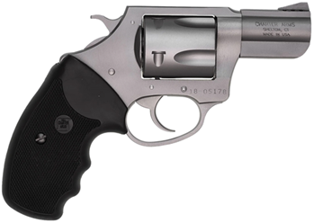 Charter Arms 73520 Mag Pug 357 RemMag 2" 5rd Black Rubber Grip SS