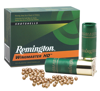 38118 Remington Ammunition 20763 Wingmaster HD  20 Gauge 3" 1 1/8 oz 4 Shot 10 Bx/ 10