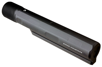 Strike Industri 38214 Strike ARARET7BK Advanced Receiver Extension  AR-15, AR-10 Black Anodized Alumin