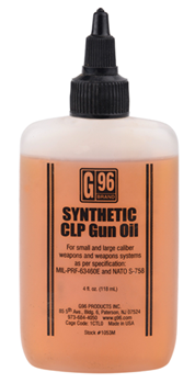 G96 Products 38472 G96 1053 Synthetic Lube  Against Rust Powder Residue, Fingerprints 4 oz Squeeze