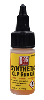 G96 Products 38476 G96 1070 Gun Oil  Cleans, Lubricates, Prevents Rust & Corrosion 0.50 oz Squeeze