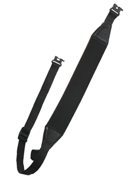 38482 Outdoor Connection NDS90063 Elite Sling 1" Adjustable Black Neoprene/Leather Rif
