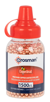 39010 Crosman 0737 CopperHead BBs  .177  Copper-Coated Steel 1500 Carton