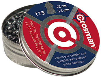 39013 Crosman P022 CopperHead Pellets Pointed .22