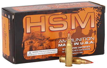 Hsm/hunting Sha 39080 HSM  Varmint  221 Rem Fireball 50 gr V-Max 50 Bx/ 10 Cs