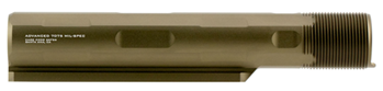 Strike Industri 39096 Strike ARARET7FDE Advanced Receiver Extension  AR-15, AR-10 Flat Dark Earth Alum