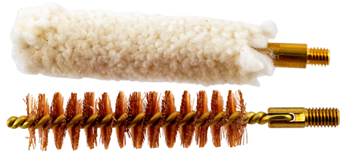 Traditions Inc 39471 Traditions A1238 Brush/Swab Set 50 Cal 10-32 Thread Bronze Bristles 1 Set