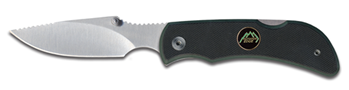 Outdoor Edge Cu 39838 Outdoor Edge CL10C Caper Lite  2.50" Folding Plain AUS8 SS Blade G10 Black Handl
