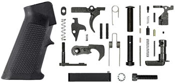 4055 Aero Precision APRH100029 Lower Parts Kit Standard AR-15 Black Hardcoat Anodized