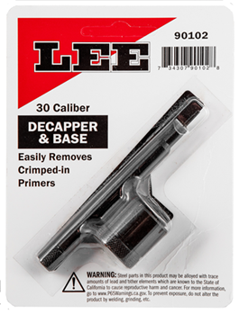 40647 Lee Precision 90103 Decapper Base Steel 1 Casing