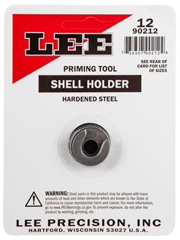 40707 Lee Precision 90212 Shell Holder AP Only #12 22 WMR Steel Capacity 1 Casing Work