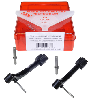 40755 Lee Precision 90660 1000 Primer Attachment Sm/Lg Primers Black Multi-Caliber Pla
