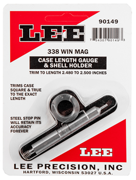 40774 Lee Precision 90149 Case Length Gauge  338 Win Mag Steel