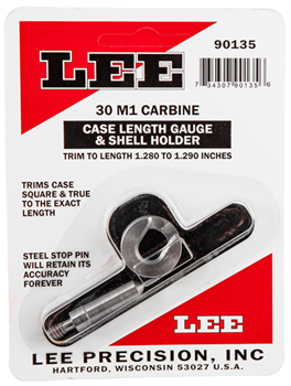 40791 Lee Precision 90135 Case Length Gauge  30 M1 Carbine Steel