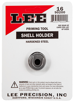 40793 Lee Precision 90200 Shell Holder AP Only #16 500 S&W Mag Steel Capacity 1 Casing