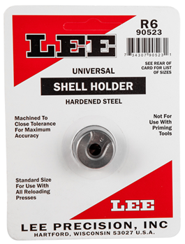 40804 Lee Precision 90523 Shell Holder Universal #6 32-20 Win Steel Capacity 1 Casing
