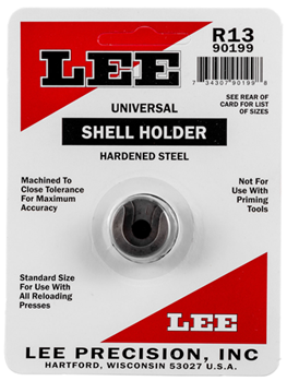 40866 Lee Precision 90199 Shell Holder Universal #13 45 Auto Rim Steel Capacity 1 Casi
