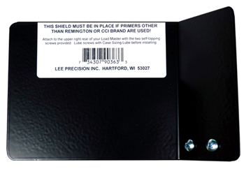40871 Lee Precision 90363 Explosion Shield  10" x 16" Multi-Caliber Metal Works With L