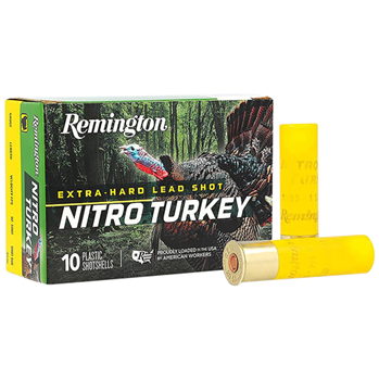 41073 Remington Ammunition 26730 Nitro Turkey  20 Gauge 3" 1 1/4 oz 5 Shot 10 Bx/ 10 C