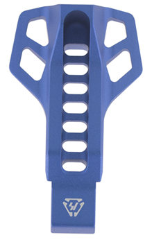 Strike Industri 41261 Strike BTGCOBRABL Cobra Billet Aluminum Trigger Guard AR-Platform Blue