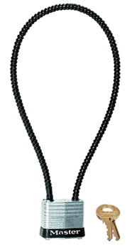 Masterlock 41287 Master Lock 107DSPT Cable Lock Keyed Different