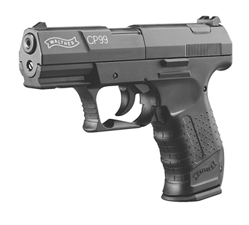 Umarex 41377 Walther Air Pistol 2252201 Walther CP99  CO2 177 Pellet 8rd Black Frame Black Po