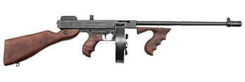 Kahr Arms  Thompson T1D 1927A-1 Deluxe 45 ACP Caliber with 16.50" Barrel, 10+1 Capacity (Dr