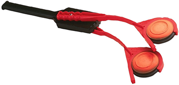 Mtm Molded Prod 42421 MTM Case-Gard EZ-DT-40 EZ Throw Double Red Polymer Manual Cocking 31" Long Doubl