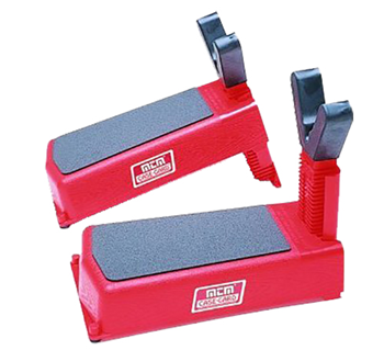 Mtm Molded Prod 42424 MTM Case-Gard PR-30 Pistol Rest Adjustable Handgun Red Polymer