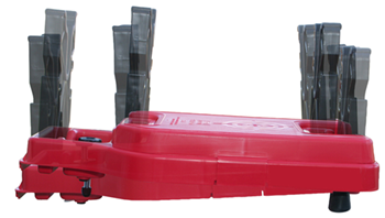 Mtm Molded Prod 42447 MTM Case-Gard SNCR-30 Site-In-Clean Rest Rifle/Shotgun Red