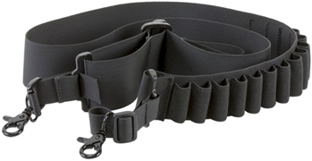 Aim Sports Inc 42450 Aim Sports DSBS1 Deluxe Sling made of Black Nylon Webbing with Bandolier Design