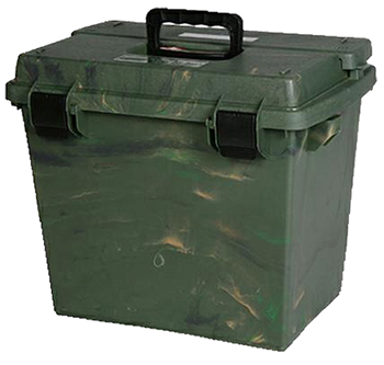Mtm Molded Prod 42454 MTM Case-Gard SPUD7-09 Sportsmen's Plus Utility Dry Box Wild Camo Polypropylene
