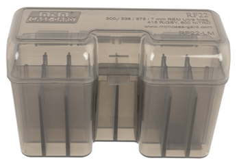 Mtm Molded Prod 42462 MTM Case-Gard RF22-LM-41 Case-Gard RF-22 Multi-Caliber Rifle Clear Smoke Polypro