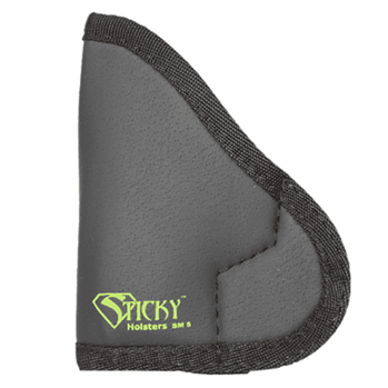 43085 Sticky Holsters SM5MODLAS SM-5  Black w/Green Logo Latex Free Synthetic Rubber F