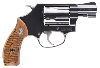 Smith & Wesson 150184 36 Classic Single/Double 38 Special 1.875" 5 Wood Blued
