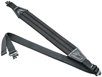 43956 Butler Creek 26764 Ultra Sling made of Black Nylon with 48" OAL, 1" W & 1" Sewn-